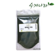 수제나라 자연의숲 클로렐라분말 클로렐라가루 천연화장품재료 천연비누재료, 30g, 1개