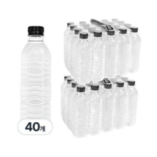 순창샘물 500ml0병x2팩 총 40병, 단일옵션, 500ml
