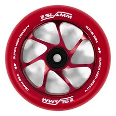 스턴트스쿠터 바퀴 360호환 110미리 영국브랜드, red, 1개