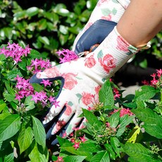토와 루미너스 위드가든 라텍스 코팅 원예 장갑, 로즈7/S(5158), 1개
