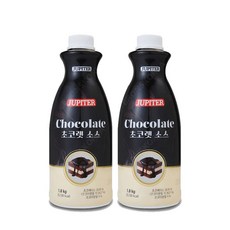 쥬피터 초코렛 소스, 2개, 1.8kg