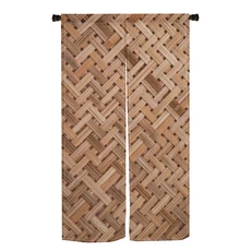 재미 있고 귀여운 고양이 문 커튼 식당 장식 파티션 드레이프 주방 입구 걸이형 하프 커텐