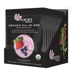 VEGAN SMART 綜合均衡奶昔 綜合莓果味, 1個, 12 件