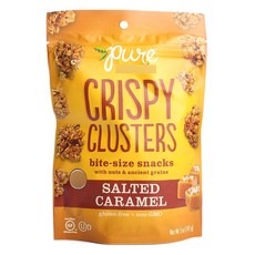pure 퓨어 크리스피 클러스터즈 솔티드 카라멜, 142g, 1개