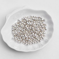 金色小珠子 2-4mm保色珠子 金銀隔珠混搭 diy手工手鍊配件