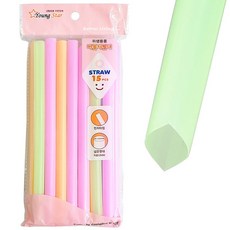 영스타 (버블티빨대 15P) 넓은빨대 스무디 스트로우 kmy+566ql