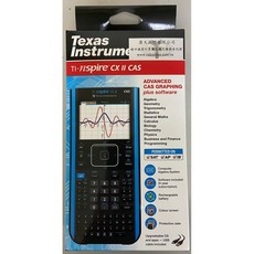 德州儀器TI TI-Nspire CX II CAS彩色螢幕可充電繪圖計算機，適用於高中職數學學習與考試, 1個