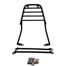 三陽 VIVO 活力125 專用後箱架, 鐵架 / 黑色, 三陽 VIVO 活力125 箱架 漢堡架 後行李箱架 活力 125 後架 貨架 鋁箱 行李箱架