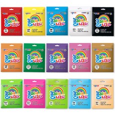 클레이나라 종이나라 점토 10p, 흰색, 50g, 1개