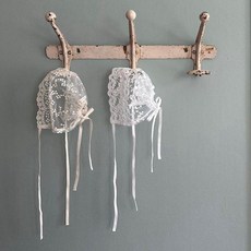 몽베베KC 로라보넷<br><코튼NO1아이/코튼NO2크림/레이스NO1아이/레이스NO2크림><br>*프리*