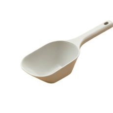 多功能寵物餵食鏟, 淺灰色加厚（刻度款）, 1個