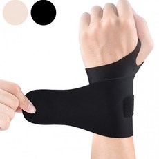 엄지고정 초경량 슬림 엄지 스트랩 손목보호대 손목스트랩 2개*, 블랙 2개, 1세트