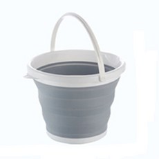 화분물주기 편리한이동 접이식 바스켓 워터바스켓 음식물처리통 설거지통 주방보조, 대 10L