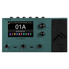 FLAMMA FX150B 綜合效果器 含變壓器, 1個, 星空綠 贈踩釘帽三顆+導線*1