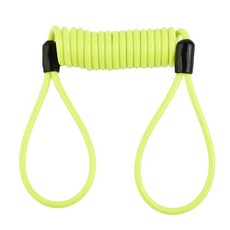 오토바이 디스크 잠금 리마인더 케이블 120cm 코일형 강철 플라스틱 잠금 장치가 있는 무심한 운전 방지, 01 빠른  Mainland