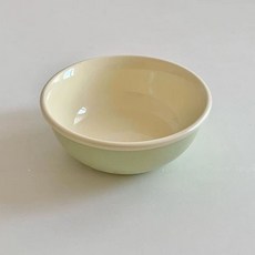 陶瓷優格碗 早餐碗, 綠色, 1個