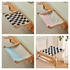 懸掛式貓吊床 木質多層板貓咪休息床, 換洗布-請備註顏色, 1個