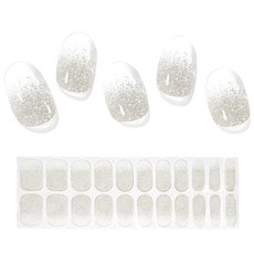 Chisafly 젤네일 스티커 경화 타입 네일 스티커 붙이기만 하면 22매 세트 젤네일 경화 반짝반짝 귀여운 통통한 셀프 스틱 포함 떼어내기 오래 지속 라이트 매니큐어