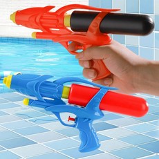 DFMEI 兒童水槍玩具滋噴水槍3-5歲男孩女孩夏季打水仗沙灘卡通戲水玩具, 1個, 兒童水槍【012】顏色隨機:如圖