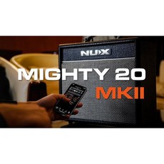 Nux 電吉他音箱 內建鼓機 Loop 效果器 錄音介面 公司貨, 1個, Mighty 20 BT MK2
