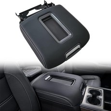 Dimeani 센터 콘솔 뚜껑 팔걸이 커버 쉐보레 실버라도 타호 서버번 GMC 시에라 유콘 XL 캐딜락 에스컬레이드 2014 2015 2016 2017 2018 2019 202, 0227083AA