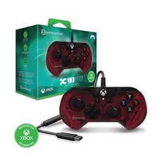 Xbox Series X용 하이퍼킨 X91 아이스 유선 컨트롤러 SXbox OneWindows 1011 Xbox에서 공식 라이선스 루비 레드, 1개