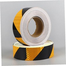 반사 바닥표시 야광 테이프, 화살표 30Mx5CM, 사선 30Mx5CM