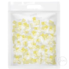 JINI 비누클레이 향기 10g 100개입 노랑 비누찰흙