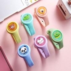 다펌 모기 퇴치 어린이 LED 형광팔지 벌레 기피 차단 팔찌 패치, 스피너 모기팔찌[LED-미포함], 1개