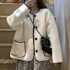 best 여성 양털 점퍼 캐주얼 뽀글이 자켓 재킷 아우터