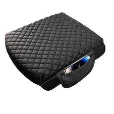 223958 NICTSEPO 사이드 포켓이 있는 센터 콘솔 커버 2019-2026 쉐보레 실버라도/GMC 시에라 및 2021-2026 타호/서버반/유콘용 자동차 팔걸이 쿠션