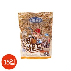 HBAF 바프 멸치 아몬드, 30g
