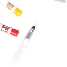 워터브러쉬 휴대용 수채화 드로잉 캘리그래피 붓펜 세필붓 쏙템, 1개