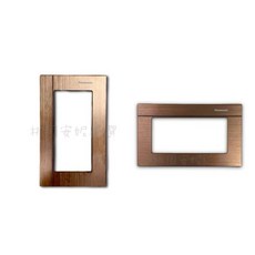 國際牌Panasonic GLATIMA 鋁合金蓋板 適用於廚房收納, 鏽銅,直式, 1個