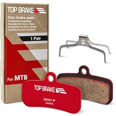 시마노 4 세인트 BR M80 M820 데오레 XT 테크트로 TRP와 호환되는 TOP 브레이크 디스크 자전거 패드 MTB eMTB 다운힐 트레일 올 마운틴 엔듀로 레이스 사이클링, Green_1 Pair -