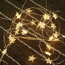 led 별 조명 30구 성탄절 크리스마스 트리 창문장식 방꾸미기 크리스마스조명 크리스마스장식품