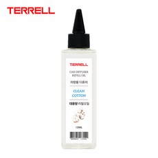 테렐 디퓨저 리필액 120ml 차량용 방향제 리필오일 클린코튼 디퓨저류>>디퓨저, 1개