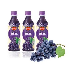 롯데칠성음료 델몬트 포도, 400ml, 15개
