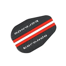 자동차 레인 바이저 스티커 백미러 비 눈썹 커버 쌍용 코란도 카이론 무쏘 렉스턴 티볼리 악티온 자동차 액세서리, 01 For Korando, 1개, 1) For Korando