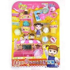 캐릭터 아이스크림 가게놀이 4세장난감 소꿉장난 소꿉놀이주방 소꿉놀이교구 역할놀이, 1개