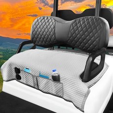 [ 1098435 ] 야마하 골프 카트 시트 담요 겨울용 따뜻한 소재 137.9 x 83.9cm(54.3 33.7인치) 설치 및 청소가 쉽고 편리한 포켓 4개 G2 G, [ 1098435 ] 야마하 골프 카트 시트 담요, 겨