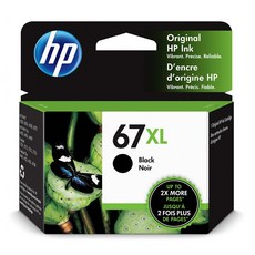 HP 67XL 高印量黑色墨水匣 適用 ENVY Pro 6420 / ENVY 6020, Black, 1個