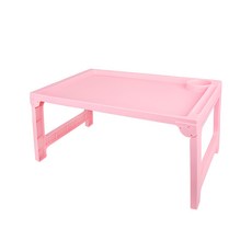 BEESTORE 粉彩折疊床上桌, 粉紅色