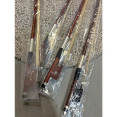 柚子樂器 初學練習圓弓 紅木弓桿 馬尾毛, 1個, 1/4小提琴圓弓(隨機發貨)