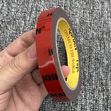 優選 雙面膠汽車用強力耐高溫高粘性防水車用膠帶居家泡棉無痕固定膠 副廠商品, 1個, 1.5釐米3米