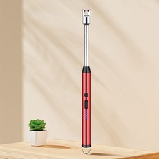 가정용 휴대용 보관 주방 라이터 방풍 아크 펄스 점화 총 USB 전자 라이터, 3)wine red