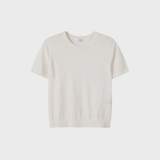 매장정품 탑텐 TOPTEN 여성) 프리미엄 화인 메리노 반팔 스웨터_MSF2ER2802 MSF2ER2802 135146