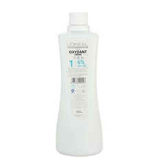 Loreal 옥시던트 크림 산화제 염색약 염모제 혼합제 과산화수소 미용재료 염색제 탈색제 브리치 파우더 중화제 멋내기 크림 컬러 메니큐어, 산화제6프로, 1개, 900ml