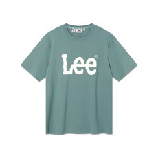 LEE 빅 트위치 로고 반팔 티셔츠 민트 286480