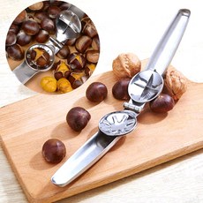 루체트리 가위 밤칼집내기 생밤 군밤 칼집 밤 호두 까는 칼 편리한, 1개